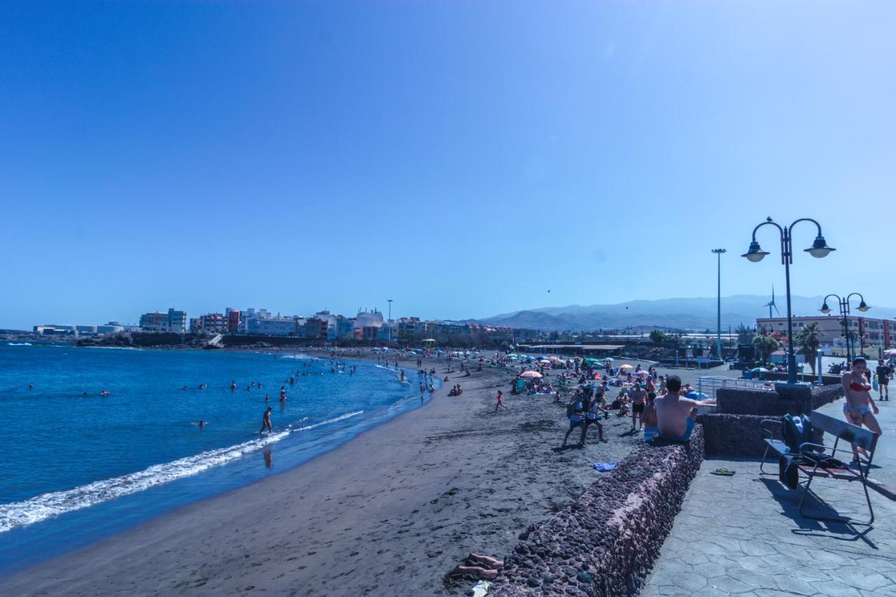 Melenara Beach Avenue Apt Shared Terrace Zewnętrze zdjęcie